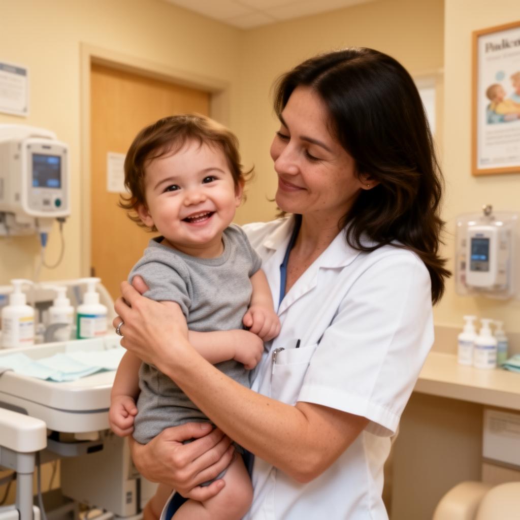 Atendimento pediátrico de otorrinolaringologia